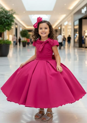 Vestido Bella Child Ravena Pink