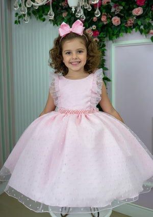 Vestido Mini Miss Ana Julia Rosa