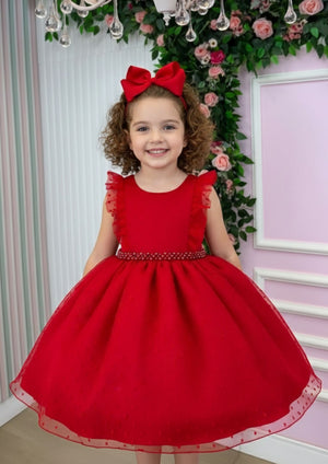 Vestido Mini Miss Ana Julia Vermelho