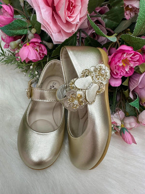 Sapatilha Doce Pe Lili Dourado