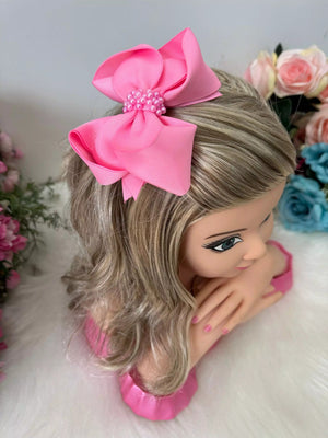 Laço Belli Perolas Maria Eduarda Rosa Bebe