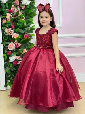 Vestido Giovanella/Giovanela Longo Clarisse Marsala