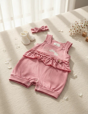 Macacão de Verão Para Bebê Feminino