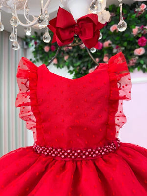 Vestido Mini Miss Ana Julia Vermelho