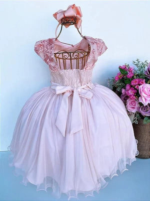 Vestido Com Aplicação De Borboletas