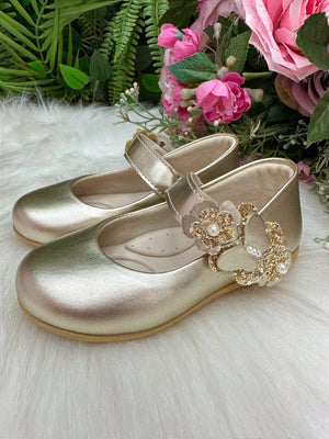 Sapatilha Doce Pe Lili Dourado