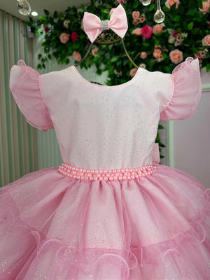 Vestido Ysa Kids Belinda Rosa Bebe