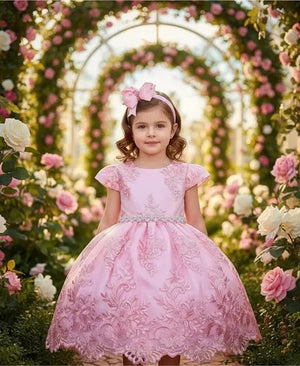 Vestido Marie Realeza Mari Rosa Bebe