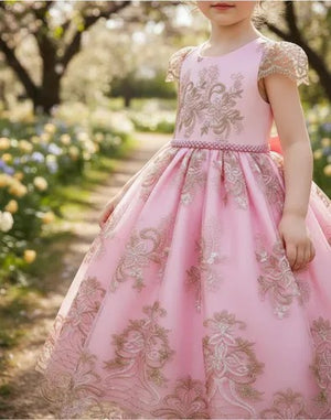 Vestido Rendado Importado Bebê