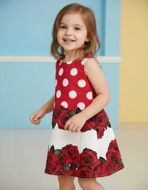 Vestido Trapézio (a estampa pode variar)