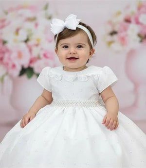 Vestido Giovanella/Giovanela Branco Lese Rebeca