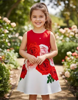 Vestido Trapézio (a estampa pode variar)