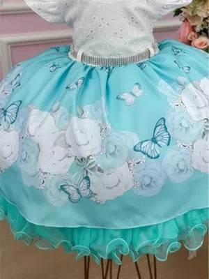 Vestido Menina Bonita Com Lese