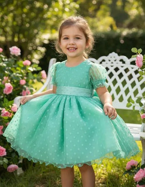 Vestido De Festa Bebê de Renda