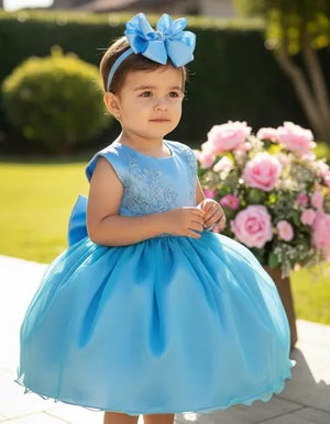 Vestido Infantil Enjoy Amber Azul