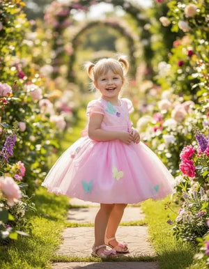 Vestido Marie Jardim Encantado Flores