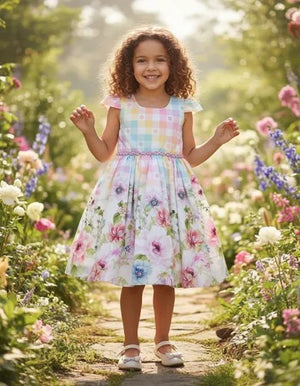 Vestido Infantil Machery Estampado