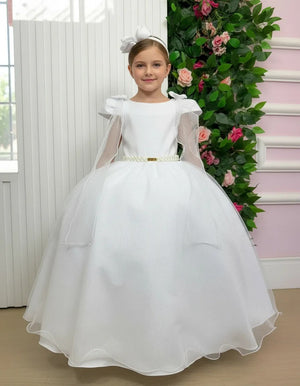 Vestido Banana Club Longo Diamante Branco