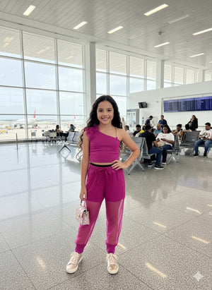 Conjunto Canelado Com Calça