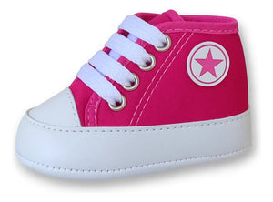 Tenis all star Cano Alto Rosa pink