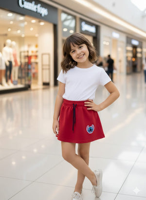 Bermuda Shorts Saia De Moletom