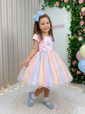 Vestido Infantil Ana Clara Vila Lelé Colors