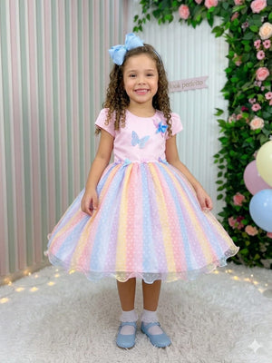 Vestido Infantil Ana Clara Vila Lelé Colors