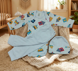 Conjunto 3 PÇ Manga Longa Masculino