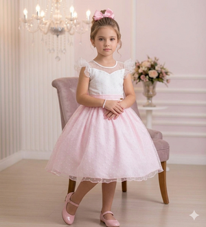 Vestido Mini Miss Betani Rosa Bebe
