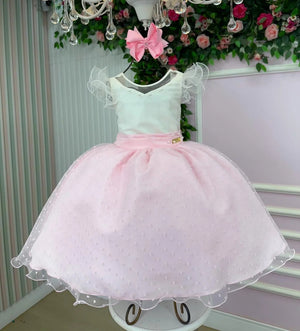 Vestido Mini Miss Betani Rosa Bebe