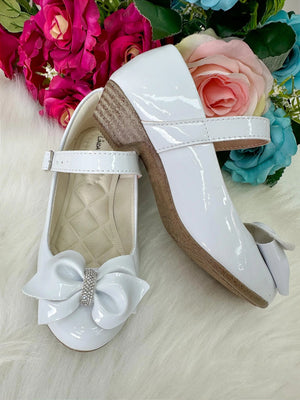 Sapatilha Flor Di Mila Rubia Saltinho Branca