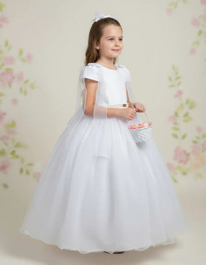 Vestido Banana Club Longo Diamante Branco