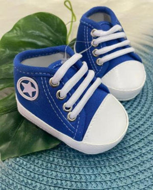 Tenis all star Cano Alto Azul  Roial
