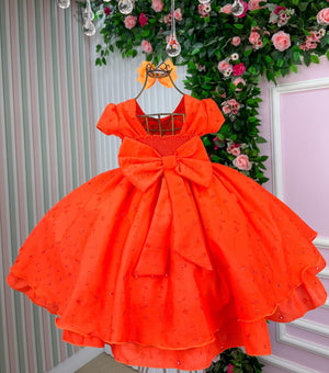 Vestido de Lese Com Cinto de Perolas