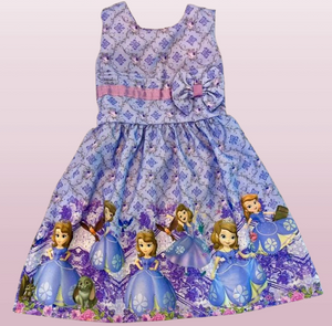 Vestido Temático Princesa Sofia