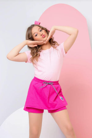 Bermuda Shorts Saia De Moletom