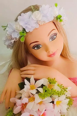 Coroa Arranjo Belli Floral Branca