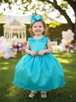 Vestindo Infantil corpo rendado Enjoy Bebê Amber verde