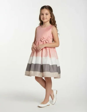 Vestido Luna Saia Listrada