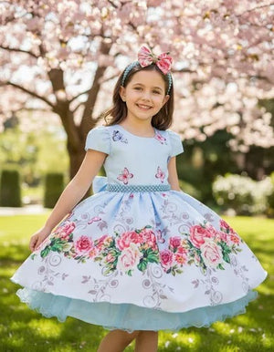 Vestido Jardim Barra De Flores