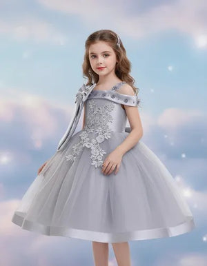 Vestido Ombro A Ombro Com Bordado