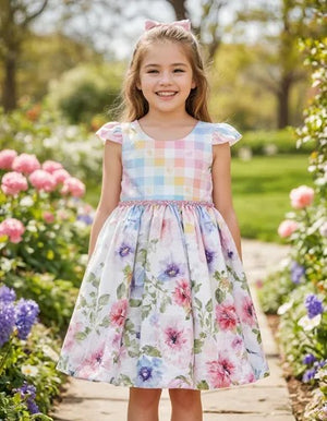 Vestido Infantil Machery Estampado