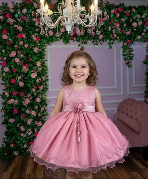 Vestido Marie Bebe Flor