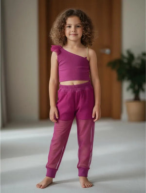 Conjunto Canelado Com Calça