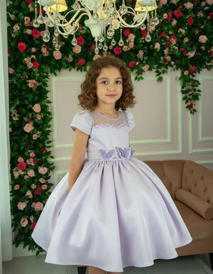 Vestido lilàs Infantil Lele Encanto