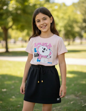 Conjunto Saia De Moletom