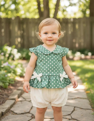 Conjunto bebe Blusa+shorts