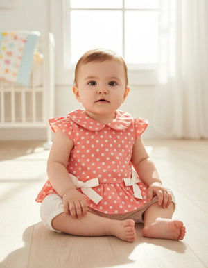 Conjunto bebe Blusa+shorts