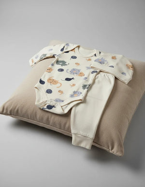 Conjunto 3 PÇ Manga Longa Masculino