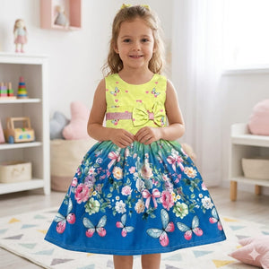 Vestido Tradicional Barra Azul